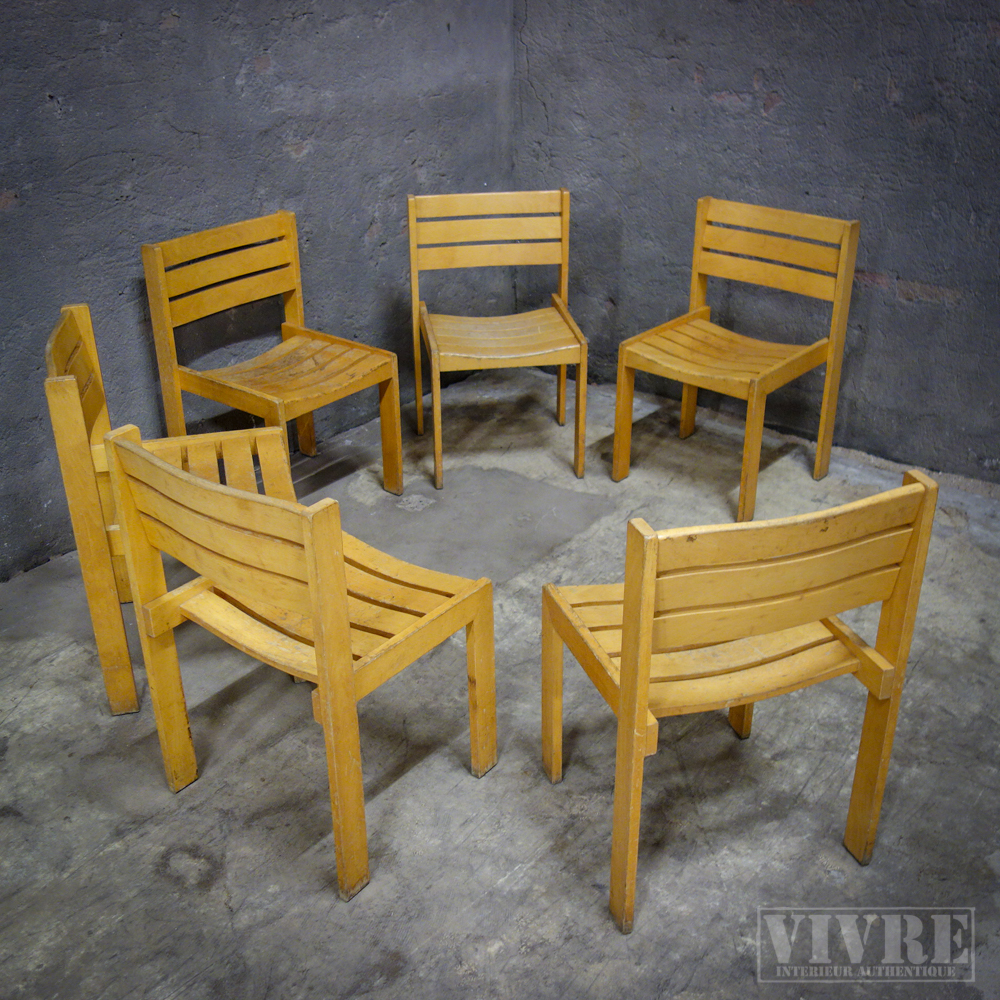 Bedankt financieel Bedrijf Partij vintage Wilkhahn stapelstoelen 67 stuks! - Vivre Interieur  Authentique