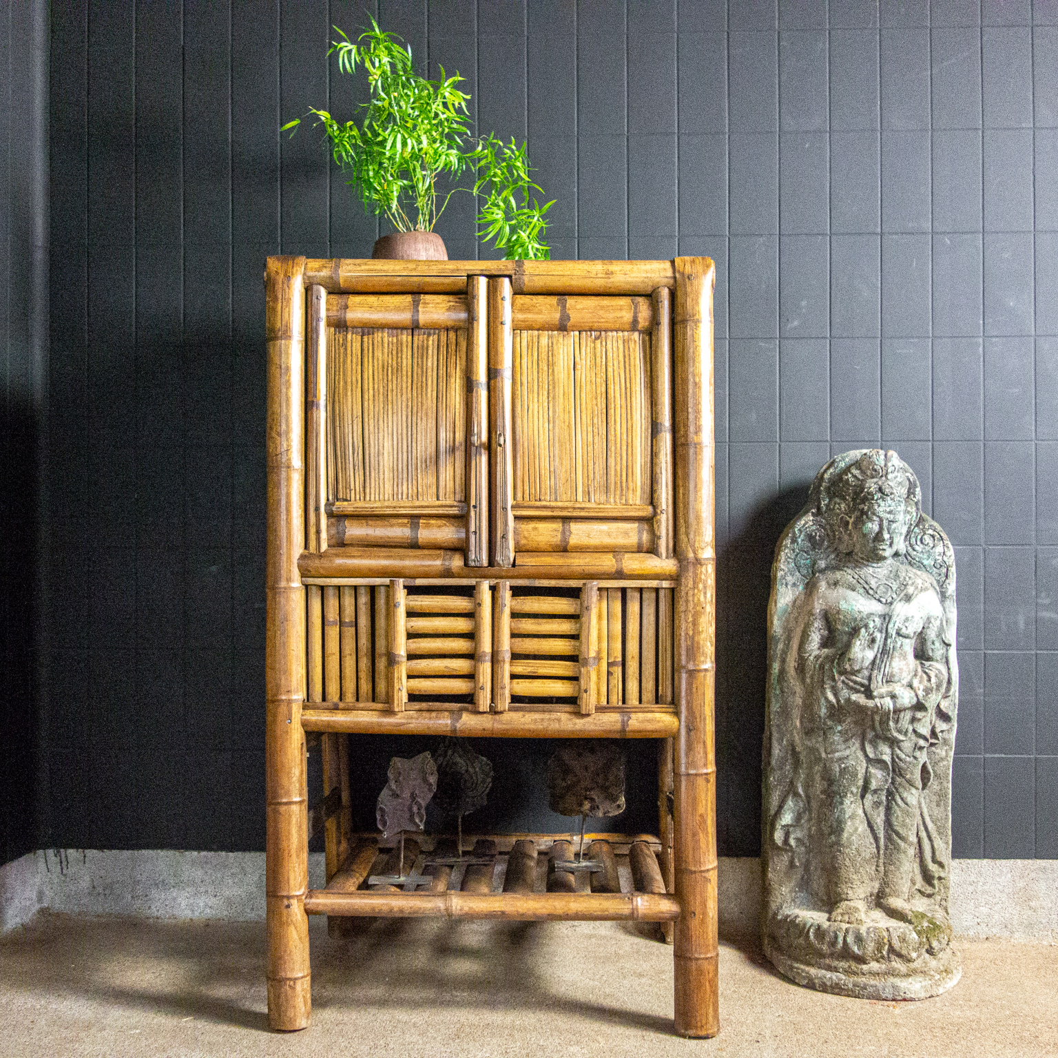 Wabi Bamboe kast - Assortiment - Interieur Authentique