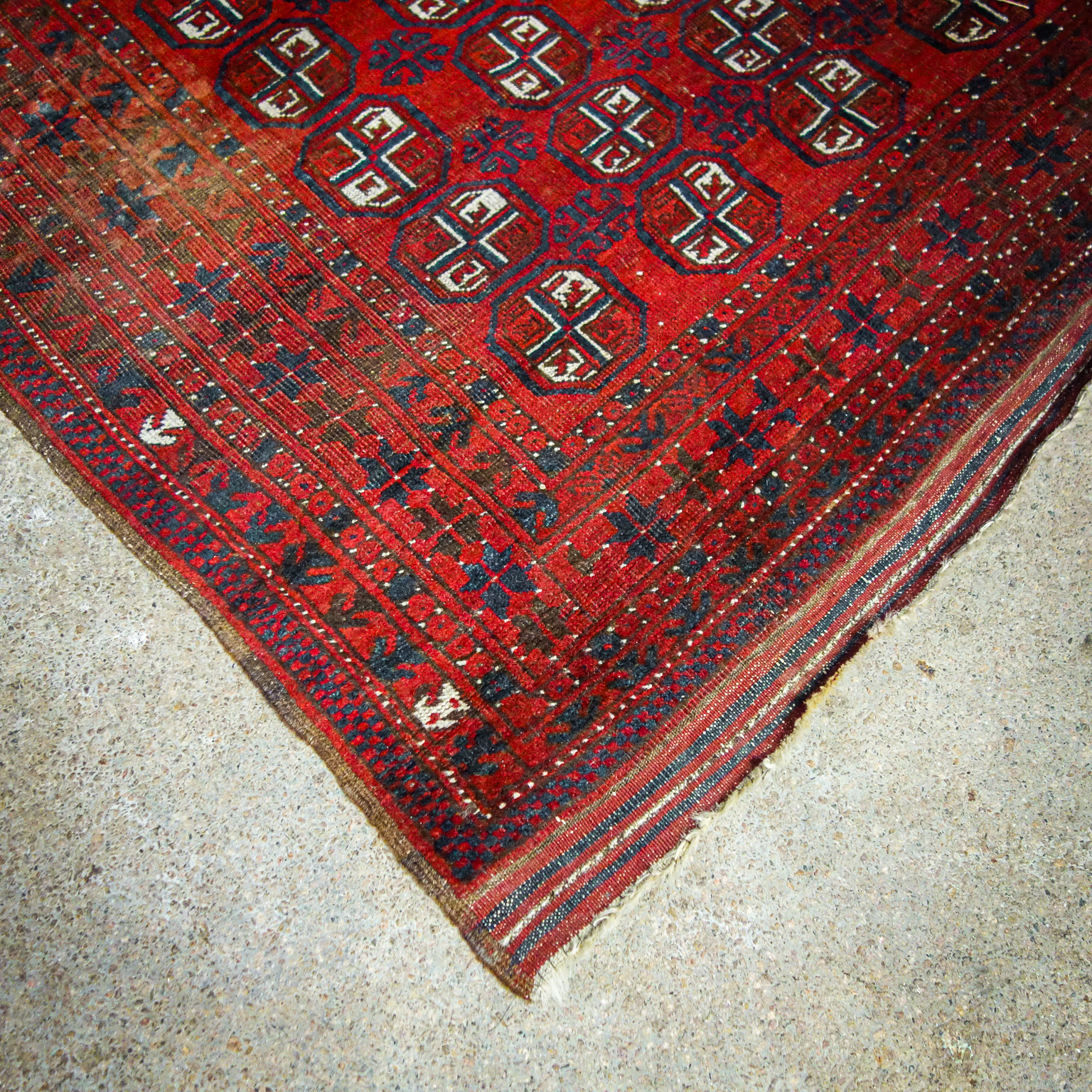 Antiek Perzisch Tapijt 240x143 - Rood - Assortiment - Vivre Interieur Authentique