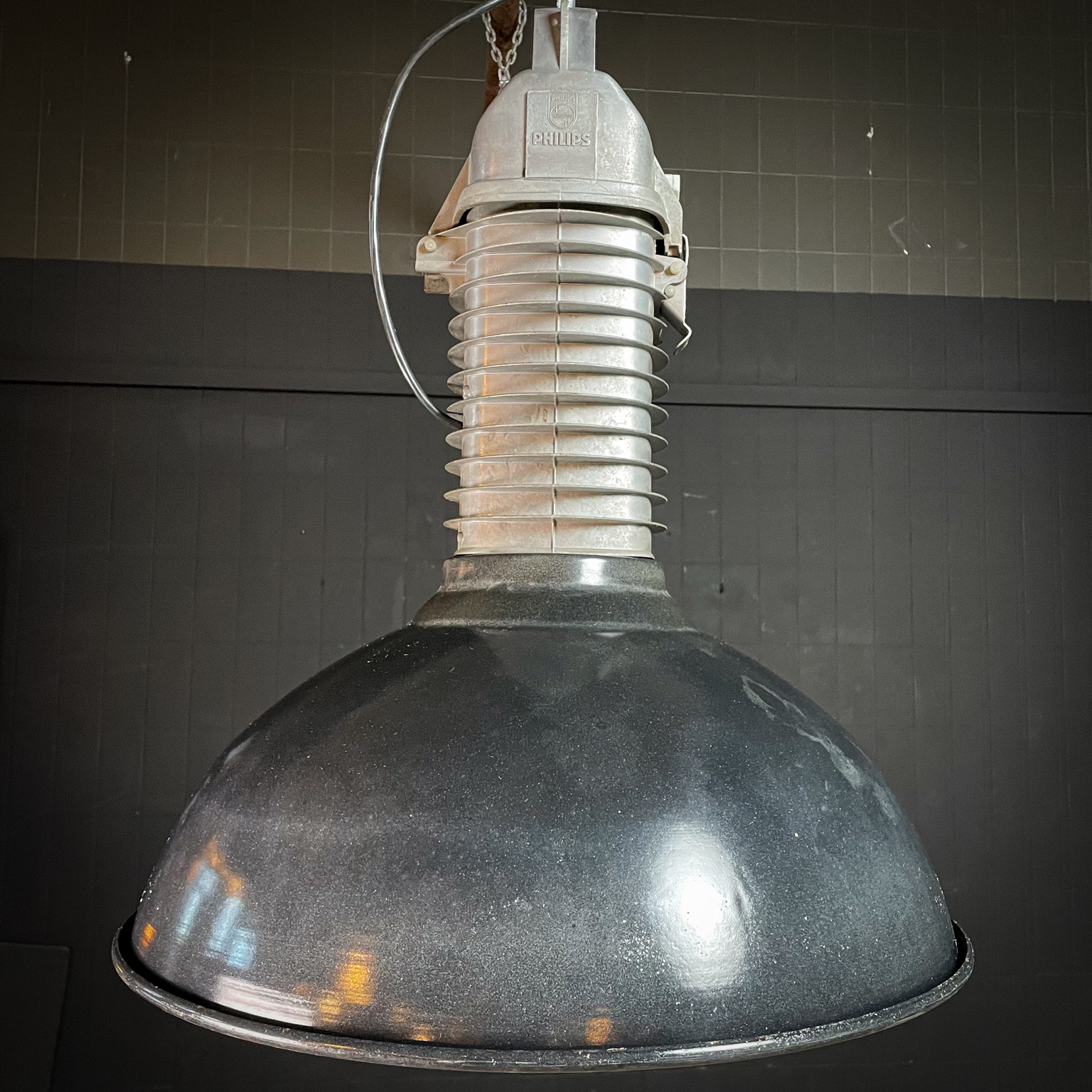 Denemarken Voorrecht koppeling Industriële Philips Design Lamp - Emaille - 3 Stuks - Assortiment - Vivre  Interieur Authentique